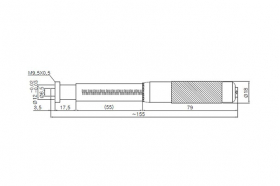 Микрометрическая головка, модель 101MH50FС