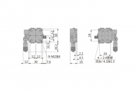 Миниатюрный линейный транслятор, модель MAX-30-6