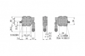 Миниатюрный линейный транслятор, модель MAX-30-6