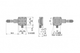 Линейный транслятор, модель MAX-40-13