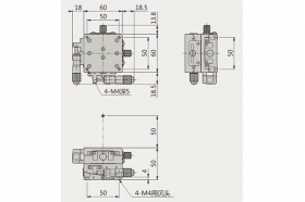2-х осевой гониометр, модель MAG-60-4-6M