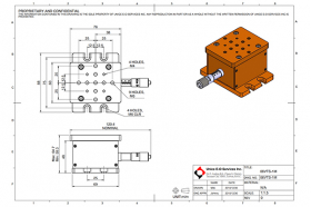 Высокоточная вертикальная платформа, модель 06VTS-1M