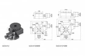 Поворотные моторизированные платформы, серия GCD-01