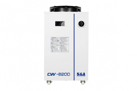 Промышленный чиллер для лазеров, модель CW-6200