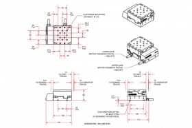 Нанопозиционеры двухосевые XY ANT95-XY
