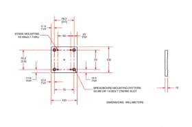 Нанопозиционеры двухосевые XY ANT95-XY