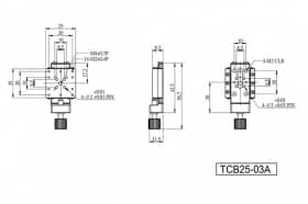 Миниатюрные линейные трансляторы, серия M-TCB25