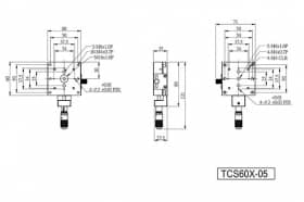 Линейные высокоточные трансляторы, серия M-TCS60-05