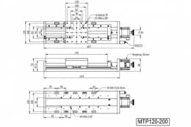 Компактные линейные моторизированные трансляторы, серия MTP90-C7