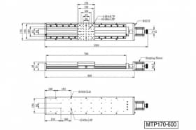 Компактные линейные моторизированные трансляторы, серия MTP170-C7