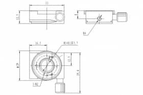 Вращающаяся платформа (мини серия) SX110-29