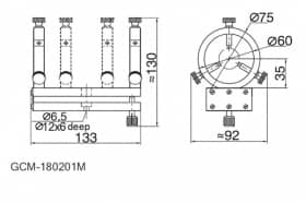 Держатель для лазера серии GCM-1802