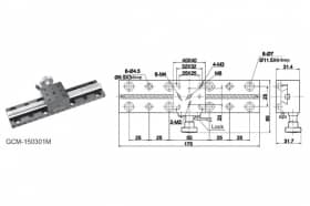 Реечные линейные трансляторы серии GCM-15