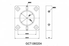 Держатели для оптики, серия GCT-0802