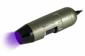 Цифровой портативный микроскоп Dino-Lite Special lighting-UV AM4113Т-FV2W с ультрафиолетовым спектром освещения 375 нм.