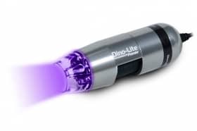 Цифровой портативный микроскоп Dino-Lite Special lighting-UV AM4013МТL-FVW с ультрафиолетовым спектром освещения 400 нм.