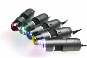 Флуоресцентные микроскопы Dino-Lite Special Light FLU AM4115T-YFGW 525 нм.