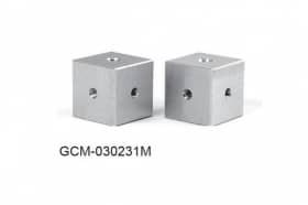 Стальной кубик для монтажа оптических стержней в 6-ти плоскостях GCM-030231M