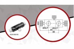 Крепление на оптические стержни GCM-550105