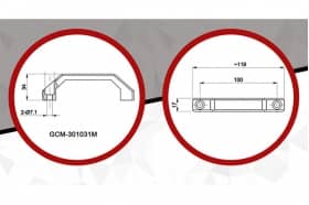 Ручки для алюминиевых оптических плит GCM-301031M
