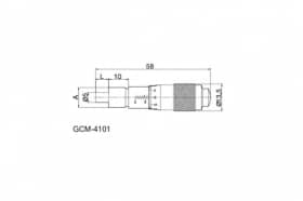 Микрометрические винты, 13 мм, GCM-410