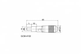 Микрометрические винты, 13 мм, GCM-410