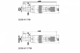Микрометрические винты высокой точности, 13 мм, серии GCM-411