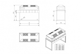 Ламинарный бокс FBS 37 Standard открытого типа