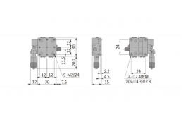 Миниатюрный линейный транслятор, модель MAX-30-6