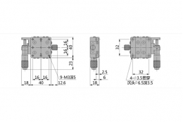 Линейный транслятор, модель MAX-40-13