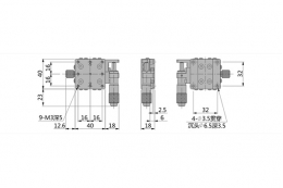 Линейный транслятор, модель MAX-40-13