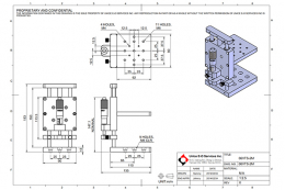 Высокоточная вертикальная платформа, модель 06VTS-2M