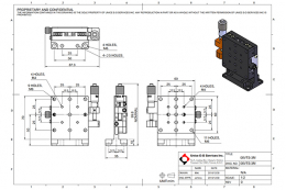 Высокоточная вертикальная платформа, модель 06VTS-3M