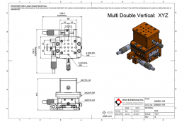 Комбинированный 3-х осевой позиционер, модель 06MDV-1M