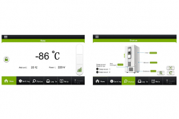 Морозильник EcoTouch ULT для хранения биологических материалов при сверхнизких температурах (-86°С), серия MDF-86UXXXT