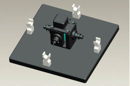 Держатель для кювет четырехканальный, модель BIM-6305-03