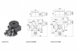 Поворотные моторизированные платформы, серия GCD-01