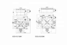 Поворотные моторизированные платформы, серия GCD-01