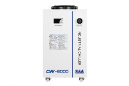 Промышленный чиллер для лазеров, модель CW-6000