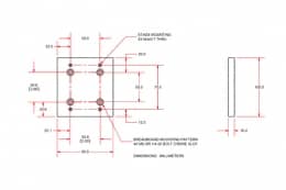 Нанопозиционеры вертикальные с перемещением по оси Z ANT95-L-Z