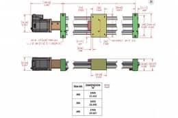 Моторизированные линейные трансляторы, серия ETL-500