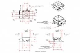 Нанопозиционеры двухосевые XY ANT95-XY