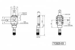 Миниатюрные линейные трансляторы, серия M-TCB25