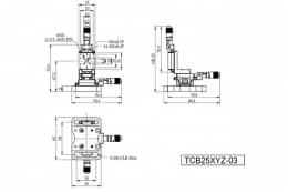 Миниатюрные линейные трансляторы, серия M-TCB25
