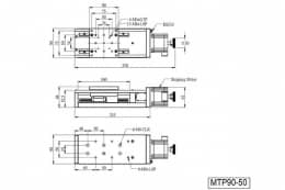 Компактные линейные моторизированные трансляторы, серия MTP90-C7