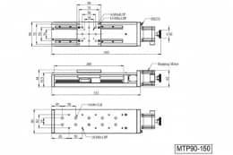 Компактные линейные моторизированные трансляторы, серия MTP90-C7