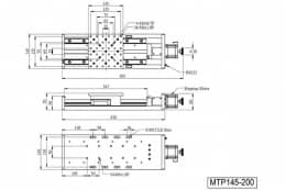 Компактные линейные моторизированные трансляторы, серия MTP145-C7