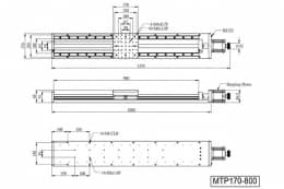 Компактные линейные моторизированные трансляторы, серия MTP170-C7