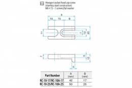 Крепление для оптических стержней RC-RCA