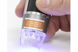 Цифровой портативный микроскоп Dino-Lite Special lighting-UV AM4113Т-FVW с ультрафиолетовым спектром освещения 400 нм.